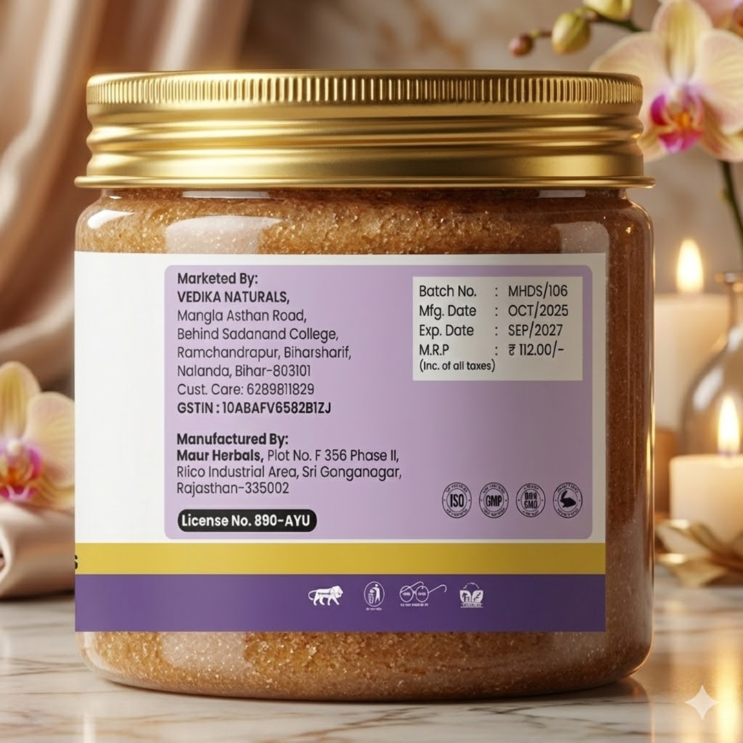 Glowgenic De-Tan Exfoliating Body Scrub
